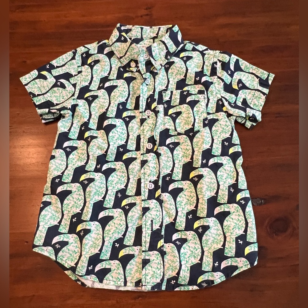 J. Crew Crewcuts boy’s Toucan Shirt